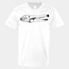 V-Neck Heavy Cotton 100% T-Shirt Thumbnail