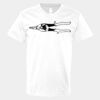 V-Neck Heavy Cotton 100% T-Shirt Thumbnail