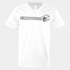 V-Neck Heavy Cotton 100% T-Shirt Thumbnail