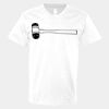 V-Neck Heavy Cotton 100% T-Shirt Thumbnail