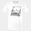 V-Neck Heavy Cotton 100% T-Shirt Thumbnail