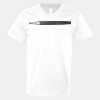 V-Neck Heavy Cotton 100% T-Shirt Thumbnail