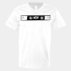 V-Neck Heavy Cotton 100% T-Shirt Thumbnail