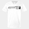 V-Neck Heavy Cotton 100% T-Shirt Thumbnail