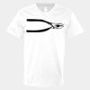 V-Neck Heavy Cotton 100% T-Shirt Thumbnail