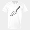 V-Neck Heavy Cotton 100% T-Shirt Thumbnail