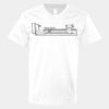 V-Neck Heavy Cotton 100% T-Shirt Thumbnail