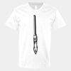 V-Neck Heavy Cotton 100% T-Shirt Thumbnail