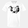 V-Neck Heavy Cotton 100% T-Shirt Thumbnail