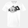 V-Neck Heavy Cotton 100% T-Shirt Thumbnail