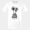V-Neck Heavy Cotton 100% T-Shirt Thumbnail