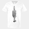V-Neck Heavy Cotton 100% T-Shirt Thumbnail
