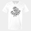 V-Neck Heavy Cotton 100% T-Shirt Thumbnail