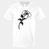 V-Neck Heavy Cotton 100% T-Shirt Thumbnail