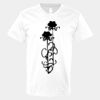 V-Neck Heavy Cotton 100% T-Shirt Thumbnail