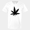 V-Neck Heavy Cotton 100% T-Shirt Thumbnail