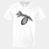 V-Neck Heavy Cotton 100% T-Shirt Thumbnail