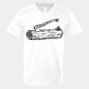 V-Neck Heavy Cotton 100% T-Shirt Thumbnail
