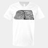 V-Neck Heavy Cotton 100% T-Shirt Thumbnail