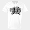 V-Neck Heavy Cotton 100% T-Shirt Thumbnail