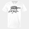 V-Neck Heavy Cotton 100% T-Shirt Thumbnail