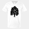 V-Neck Heavy Cotton 100% T-Shirt Thumbnail