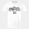 V-Neck Heavy Cotton 100% T-Shirt Thumbnail