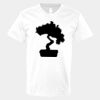 V-Neck Heavy Cotton 100% T-Shirt Thumbnail