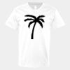 V-Neck Heavy Cotton 100% T-Shirt Thumbnail