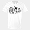 V-Neck Heavy Cotton 100% T-Shirt Thumbnail