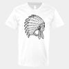 V-Neck Heavy Cotton 100% T-Shirt Thumbnail