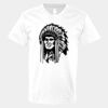 V-Neck Heavy Cotton 100% T-Shirt Thumbnail