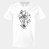 V-Neck Heavy Cotton 100% T-Shirt Thumbnail