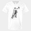 V-Neck Heavy Cotton 100% T-Shirt Thumbnail