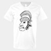 V-Neck Heavy Cotton 100% T-Shirt Thumbnail