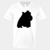 V-Neck Heavy Cotton 100% T-Shirt Thumbnail