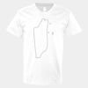 V-Neck Heavy Cotton 100% T-Shirt Thumbnail