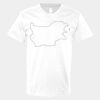 V-Neck Heavy Cotton 100% T-Shirt Thumbnail