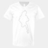 V-Neck Heavy Cotton 100% T-Shirt Thumbnail