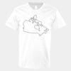 V-Neck Heavy Cotton 100% T-Shirt Thumbnail