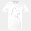 V-Neck Heavy Cotton 100% T-Shirt Thumbnail