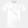 V-Neck Heavy Cotton 100% T-Shirt Thumbnail