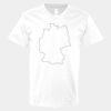 V-Neck Heavy Cotton 100% T-Shirt Thumbnail