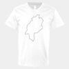 V-Neck Heavy Cotton 100% T-Shirt Thumbnail