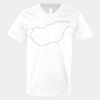 V-Neck Heavy Cotton 100% T-Shirt Thumbnail