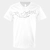 V-Neck Heavy Cotton 100% T-Shirt Thumbnail