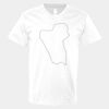 V-Neck Heavy Cotton 100% T-Shirt Thumbnail