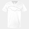 V-Neck Heavy Cotton 100% T-Shirt Thumbnail