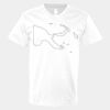 V-Neck Heavy Cotton 100% T-Shirt Thumbnail