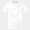 V-Neck Heavy Cotton 100% T-Shirt Thumbnail